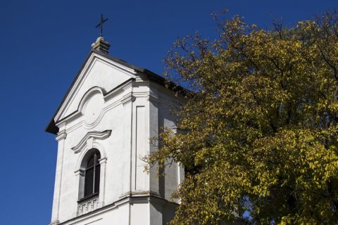 Tarnogród dzwonnica przy kościele pw. Przemienienia Pańskiego