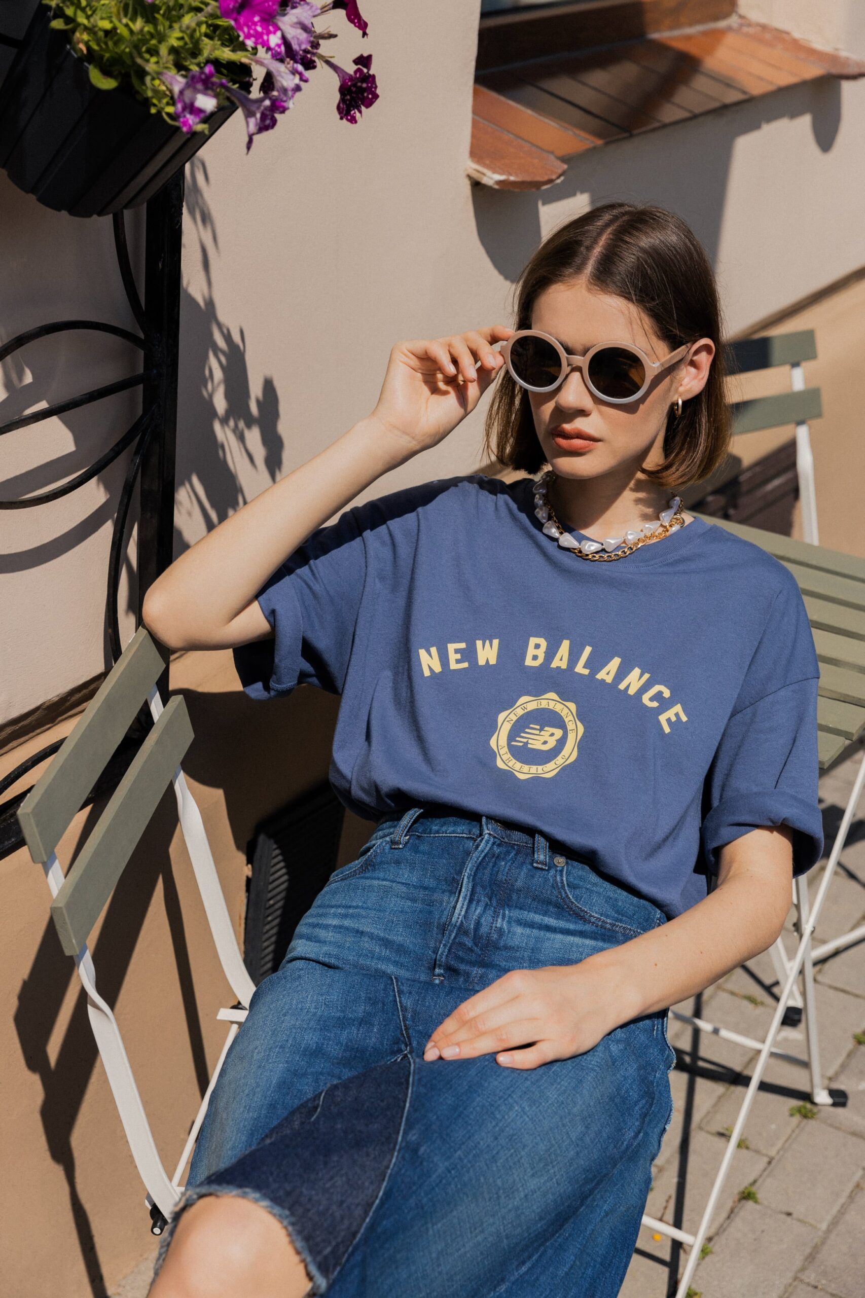 Sesja produktowa dla New Balance z Anią
