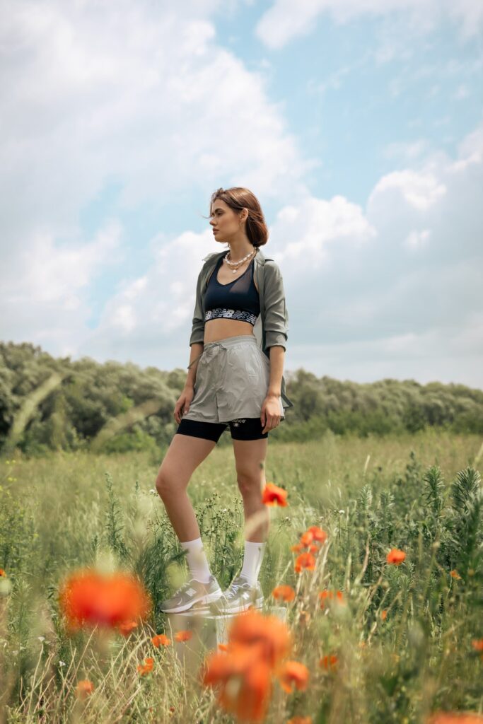 Sesja produktowa dla New Balance z Anią