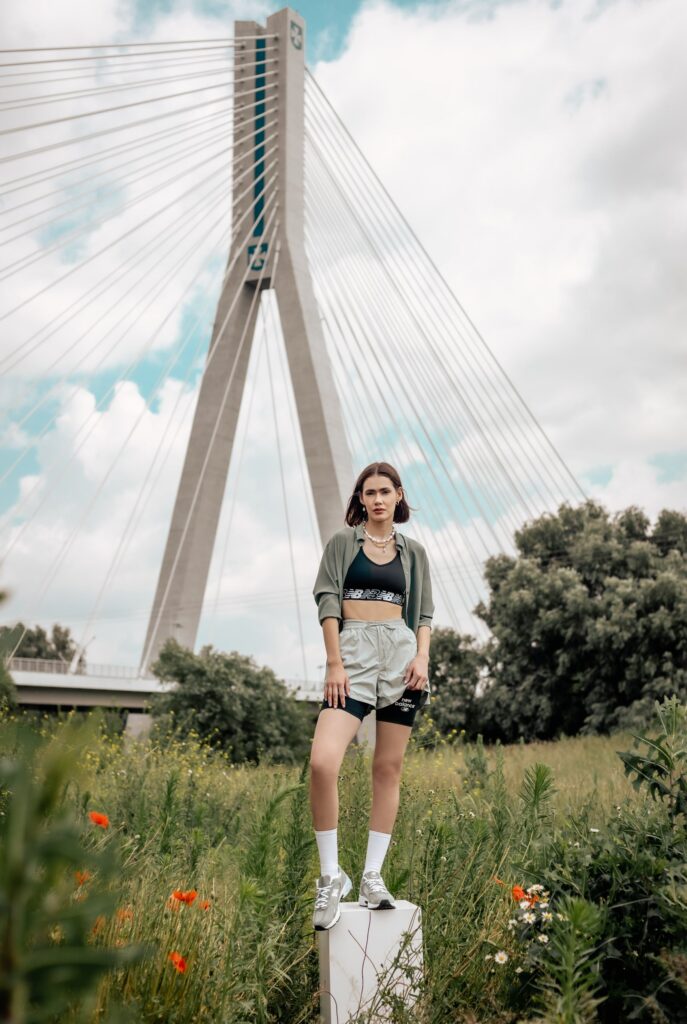 Sesja produktowa dla New Balance z Anią