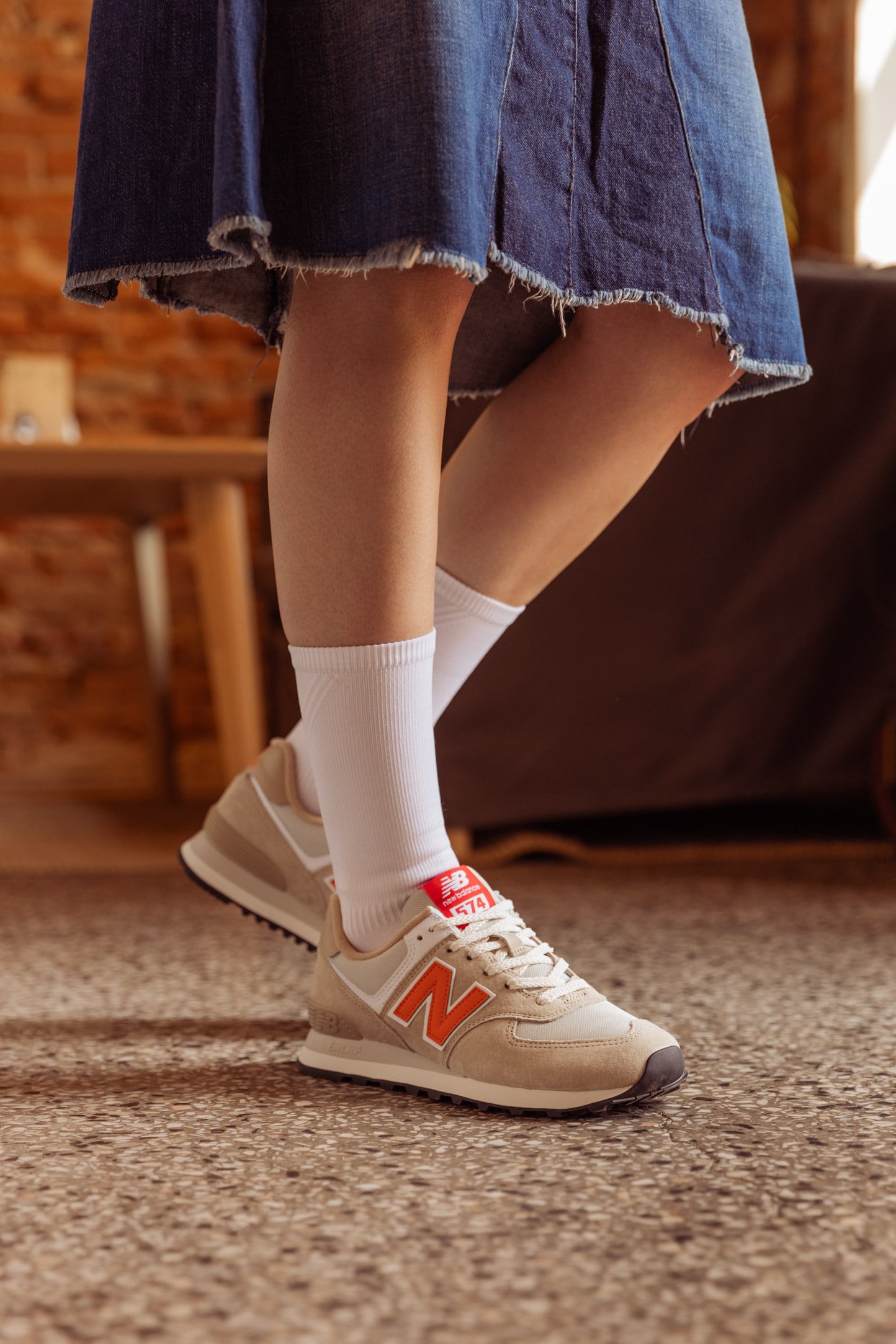 Sesja produktowa dla New Balance z Anią